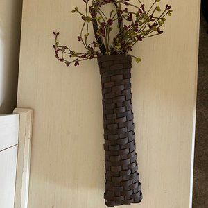 Primitive Wall Basket with Berries